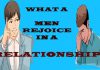 What a Men Rejoice in a Relationship