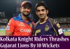 Kolkata Knight Riders Thrashes Gujarat Lions By 10 Wickets