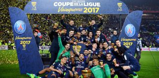 PSG THRASHES MONACO TO WIN FRENCH LEAGUE CUP