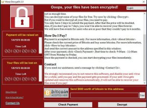 WANNA CRY RANSOMWARE ATTACK