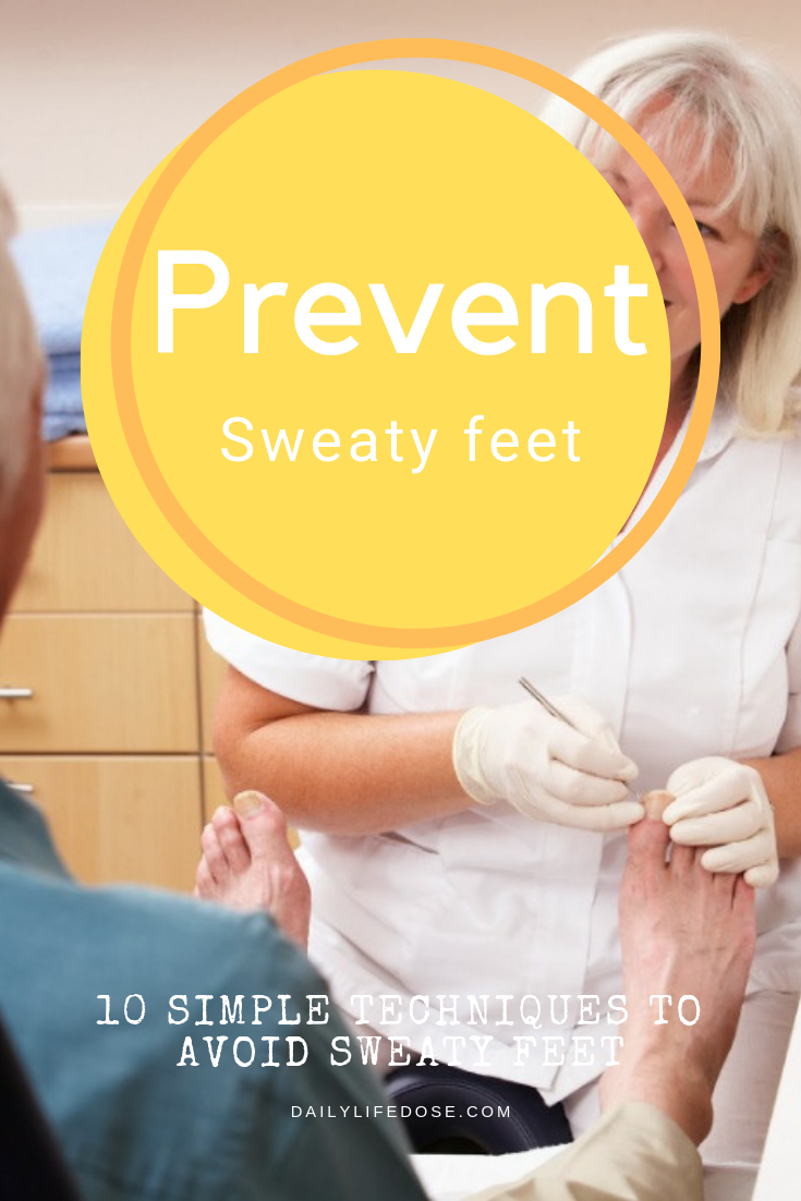 Prevent Sweaty Feet