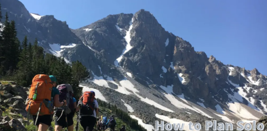 How to Plan Solo Backpacking Trip