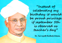 why 5 September is very famous and celebrated as teacher's day in India