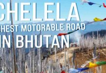 Highest Motorable Road in Bhutan