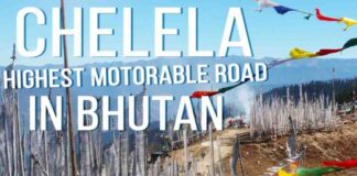 Highest Motorable Road in Bhutan